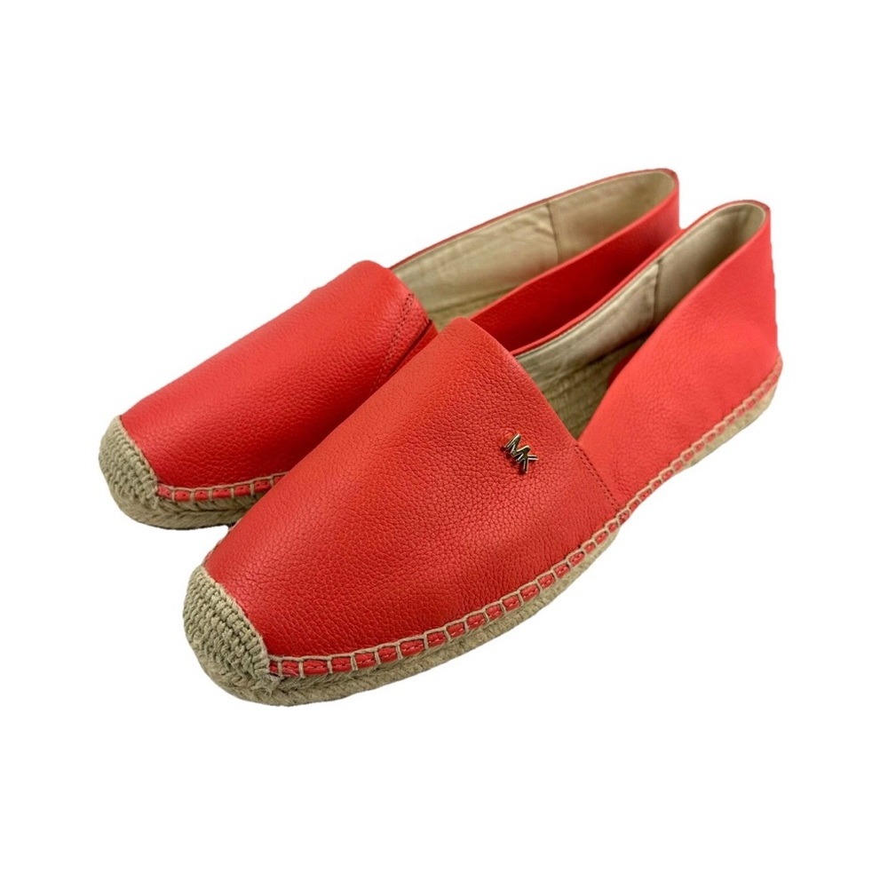 Authentic Michael Kors Red Espadrille Flats size 7